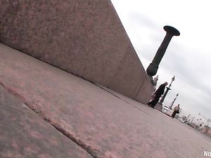 Blonde Teen In Satin Stripped Naked And Ass Fucked