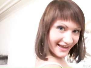 Lesbian Anal Fisting For A Bent Over Brunette Beauty